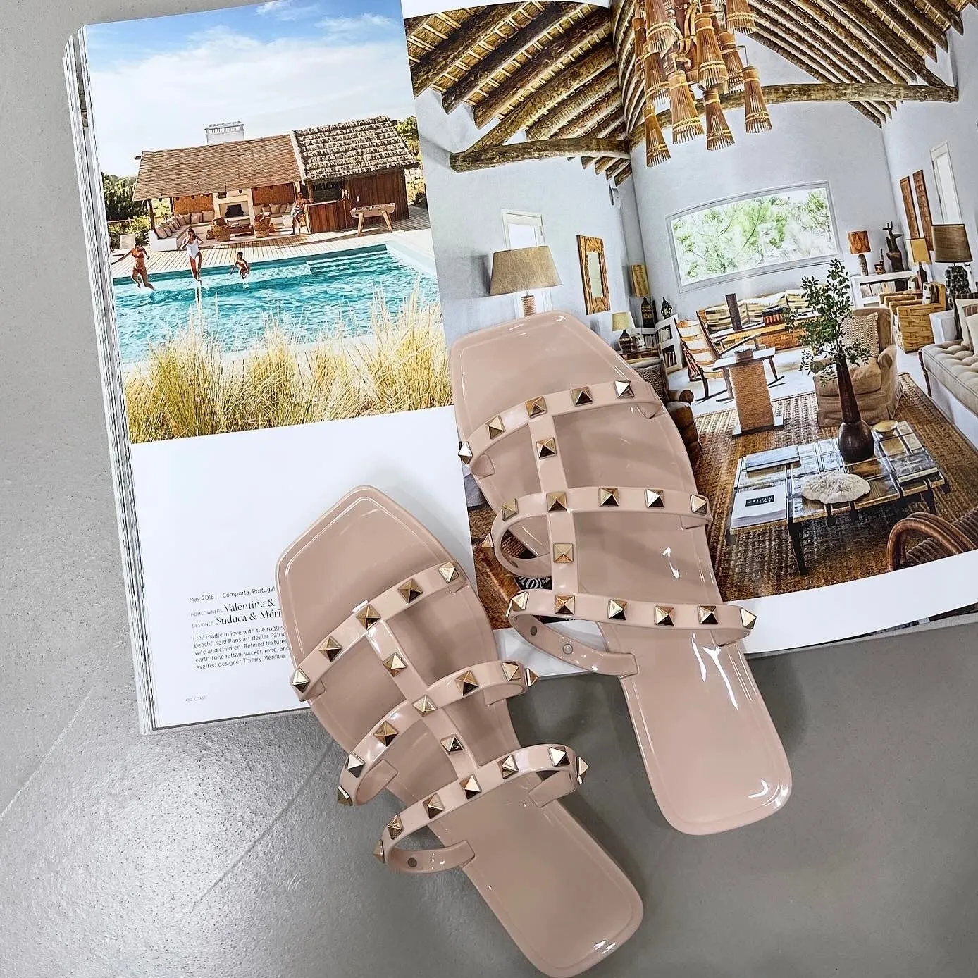 Alexia Sandals - Beige