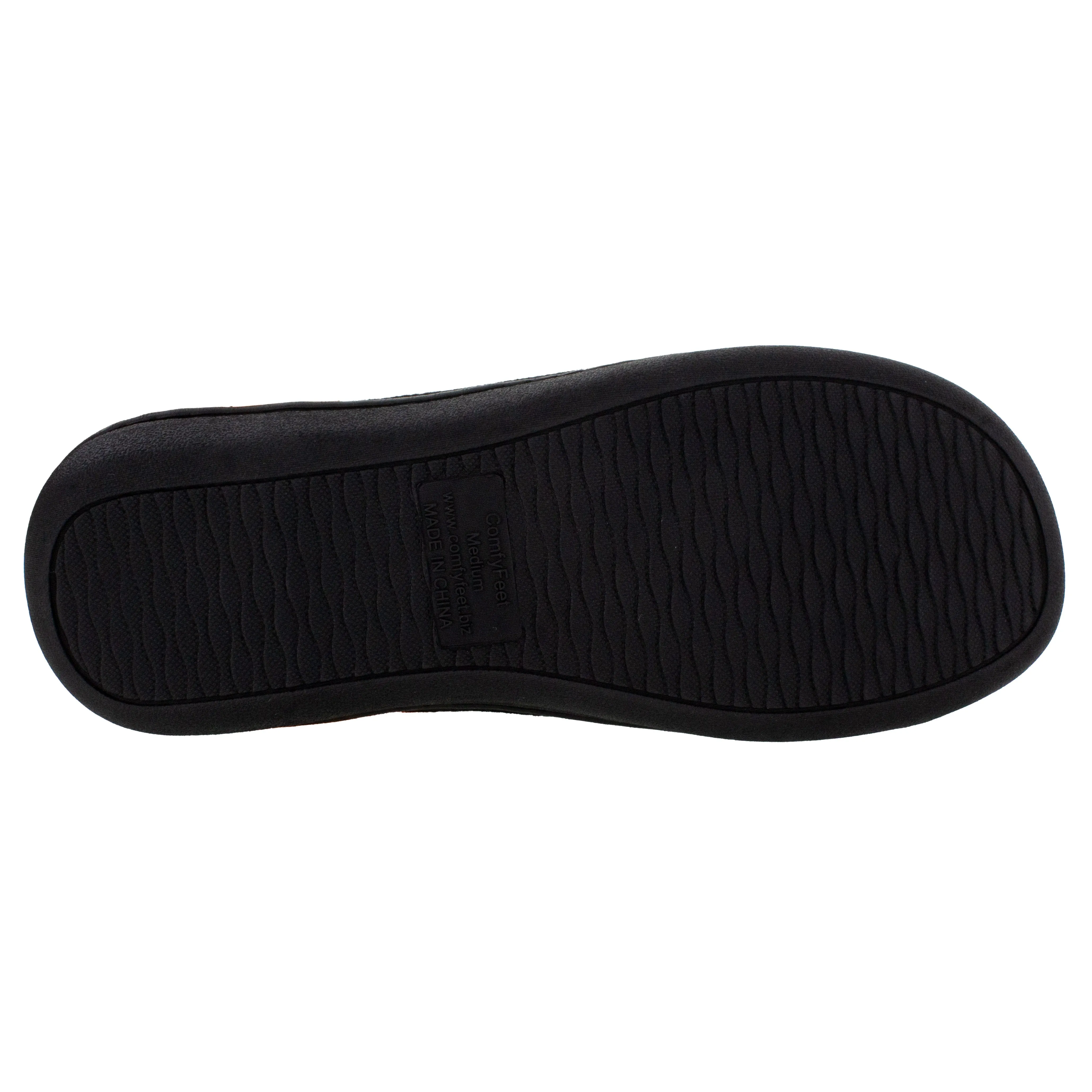Black and Orange ComfyFeet Clog Slipper
