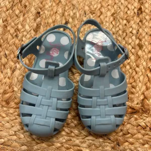 Blue Jelly Sandals