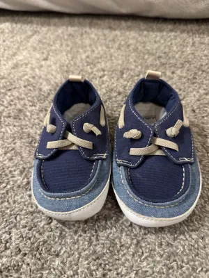 Canvas Baby Boat Shoes, Shoes 0 (Baby: 0-12 mth)