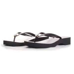 Cut-Out Wedge Flip Flop