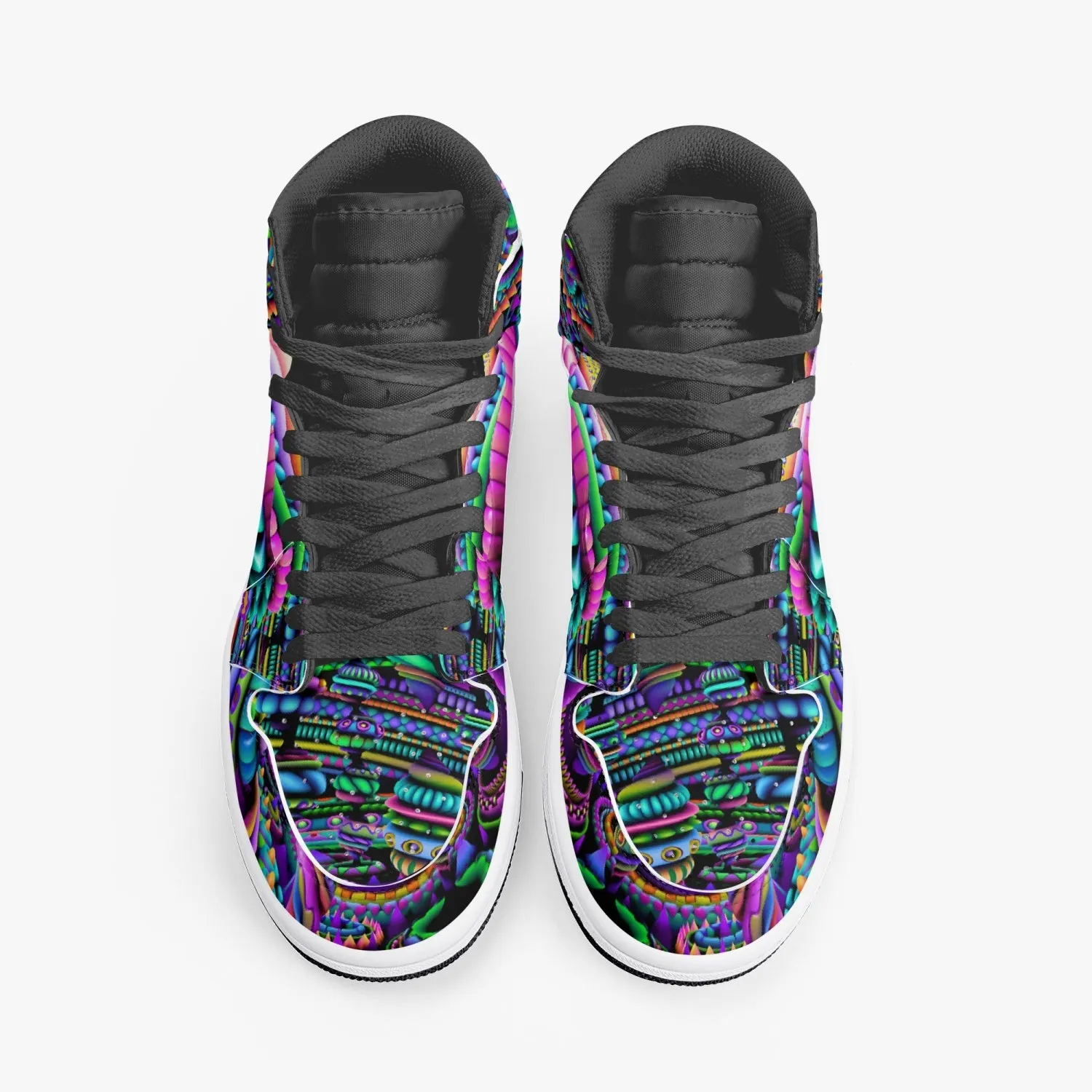 DMT carousel | High-Top Leather Sneakers | Psypepper