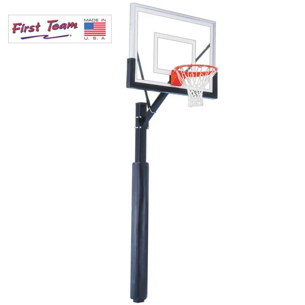 First Team RuffNeck Impervia Fixed Height Basketball Hoop