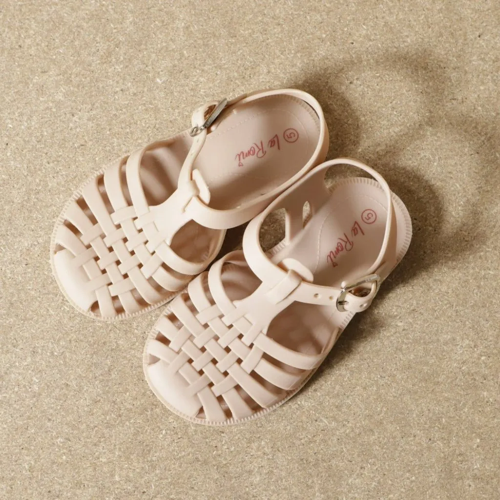 Jelly Sandals - Blush