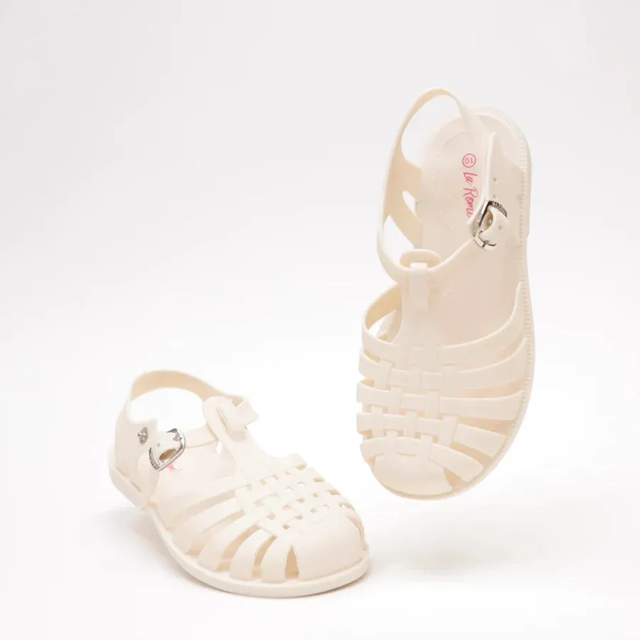 Jelly Sandals - Ivory