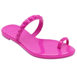 Maria Flat Sandal Fucshia