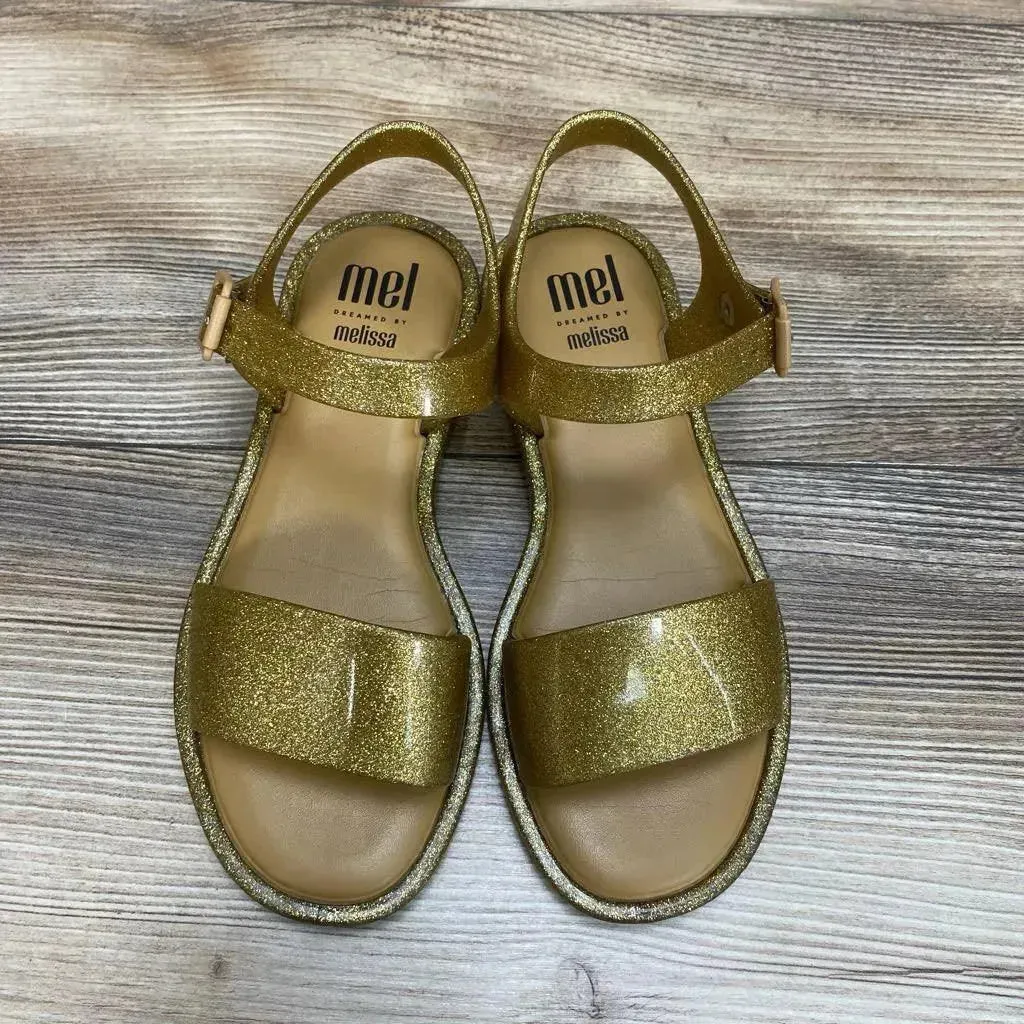 Mel By Melissa Glitter Jelly Sandals sz 2Y