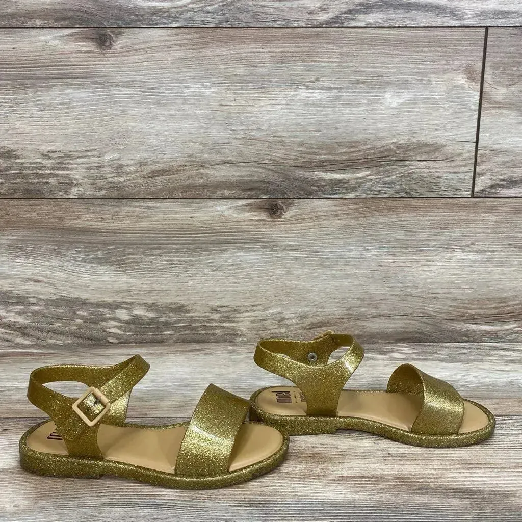 Mel By Melissa Glitter Jelly Sandals sz 2Y