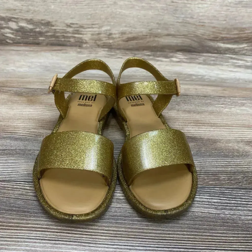 Mel By Melissa Glitter Jelly Sandals sz 2Y