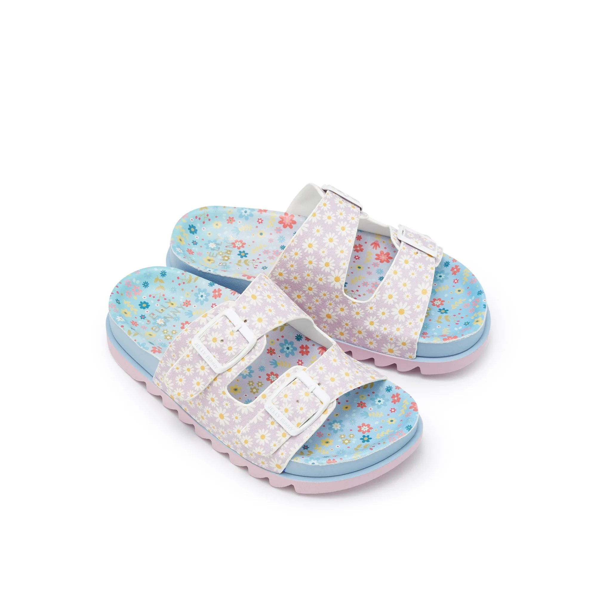 Mini Sandal Purple Flat Sandals For Girls Purple