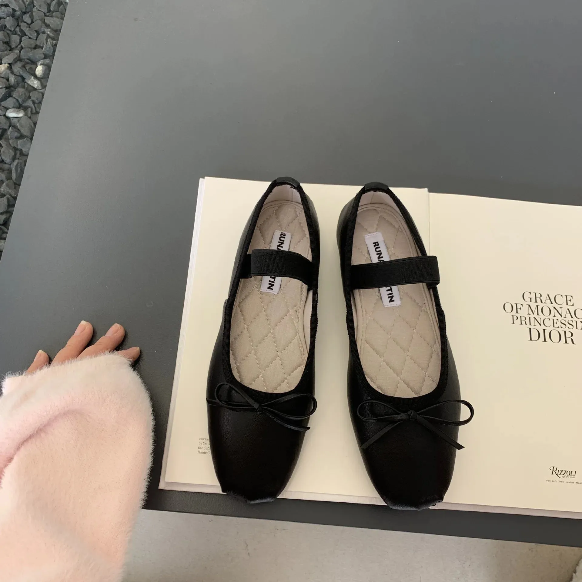 MQTIME  -  Spring Autumn Shallow Mouth Flats Women Fashion Casual Mary Janes Shoes Ladies Korean Pink Loafers Shoes for Women