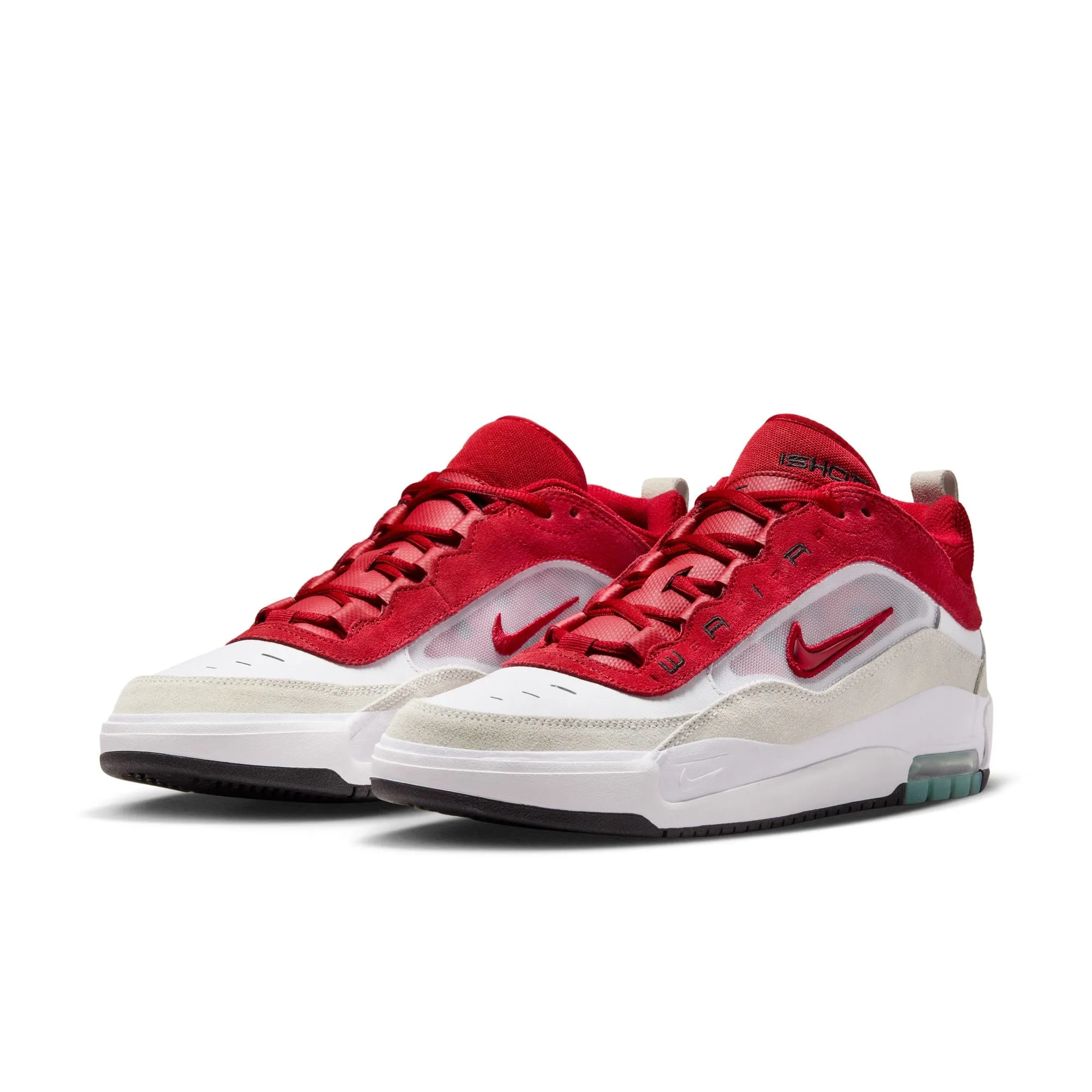 NIKE SB ISHOD 2 AIR MAX WHITE / VARSITY RED-SUMMIT WHITE