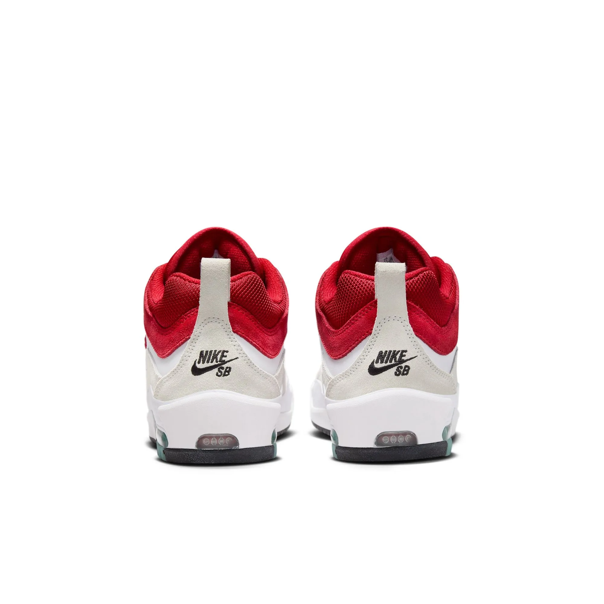 NIKE SB ISHOD 2 AIR MAX WHITE / VARSITY RED-SUMMIT WHITE