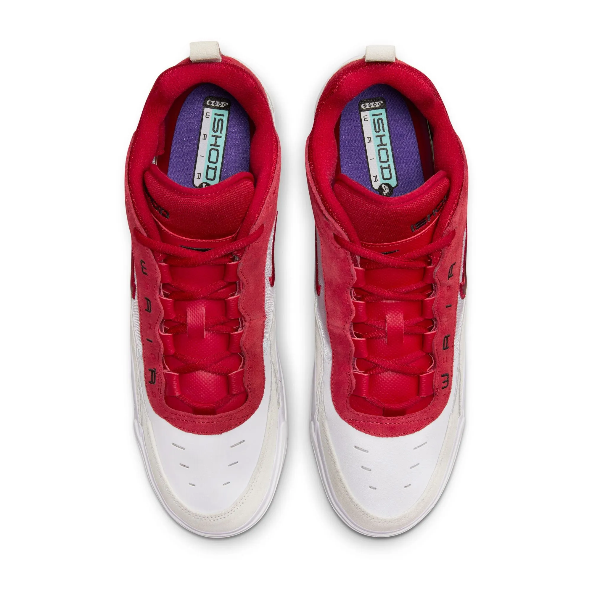 NIKE SB ISHOD 2 AIR MAX WHITE / VARSITY RED-SUMMIT WHITE
