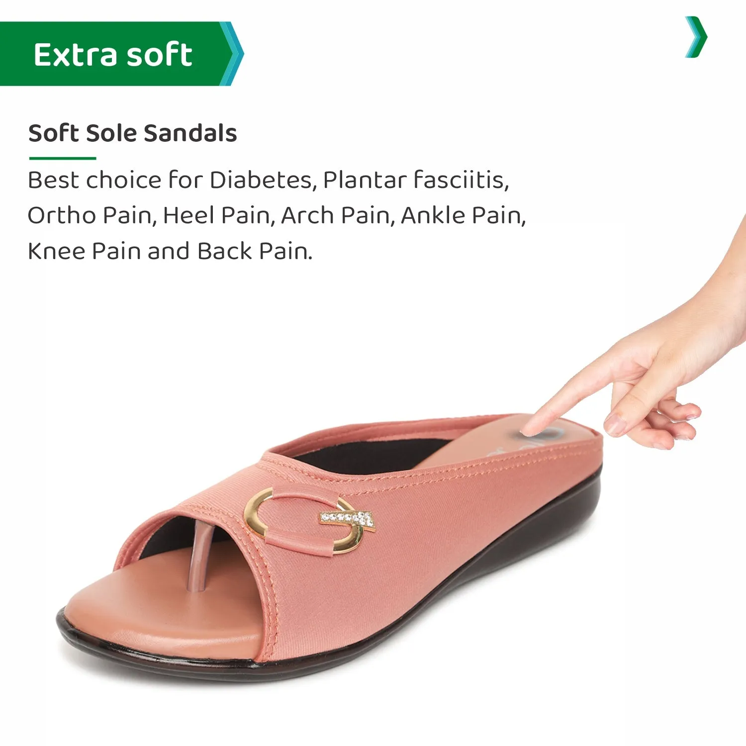 ORTHO JOY Fancy Doctor Slippers