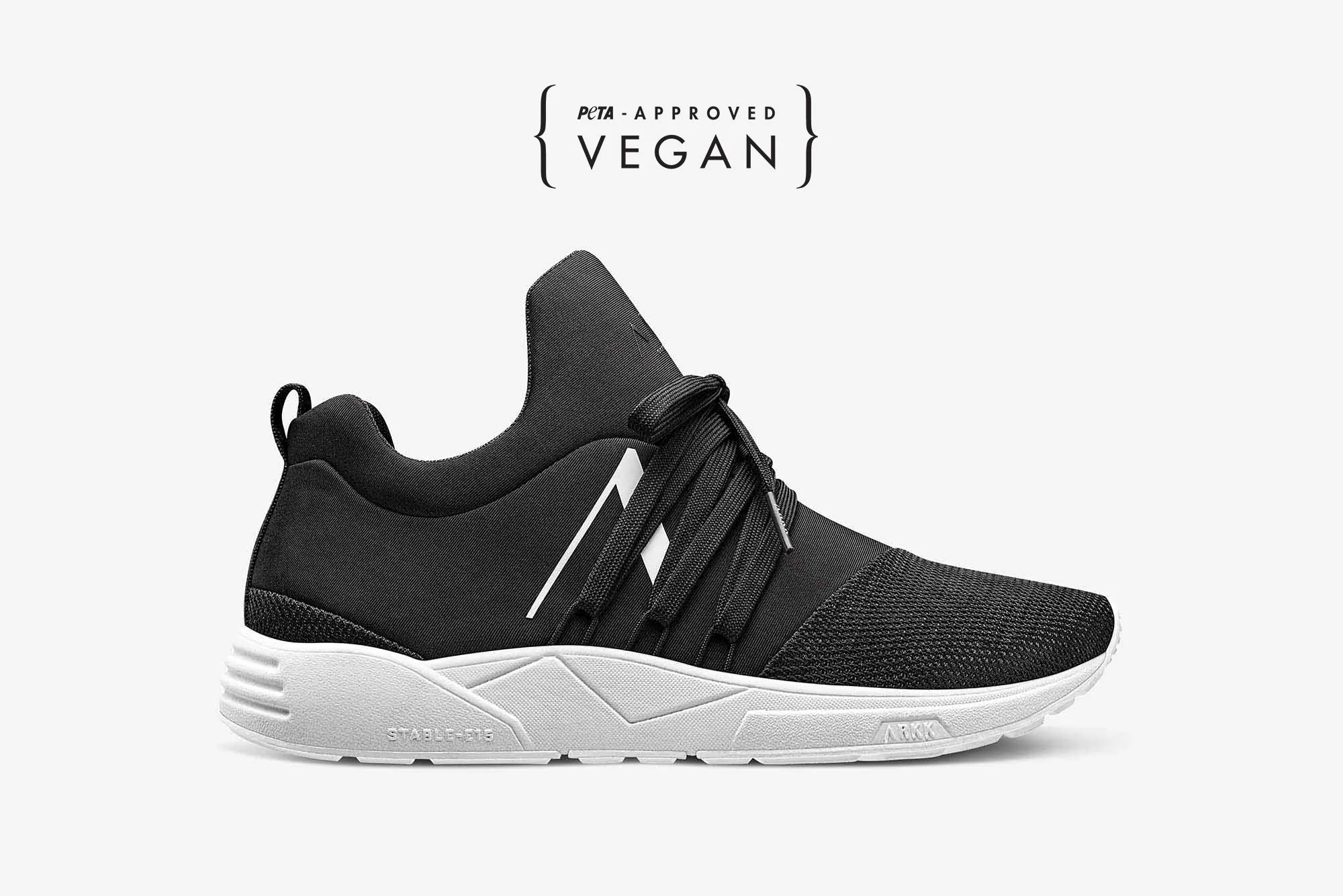 Raven Mesh PET S-E15 - Jet Black White - Women