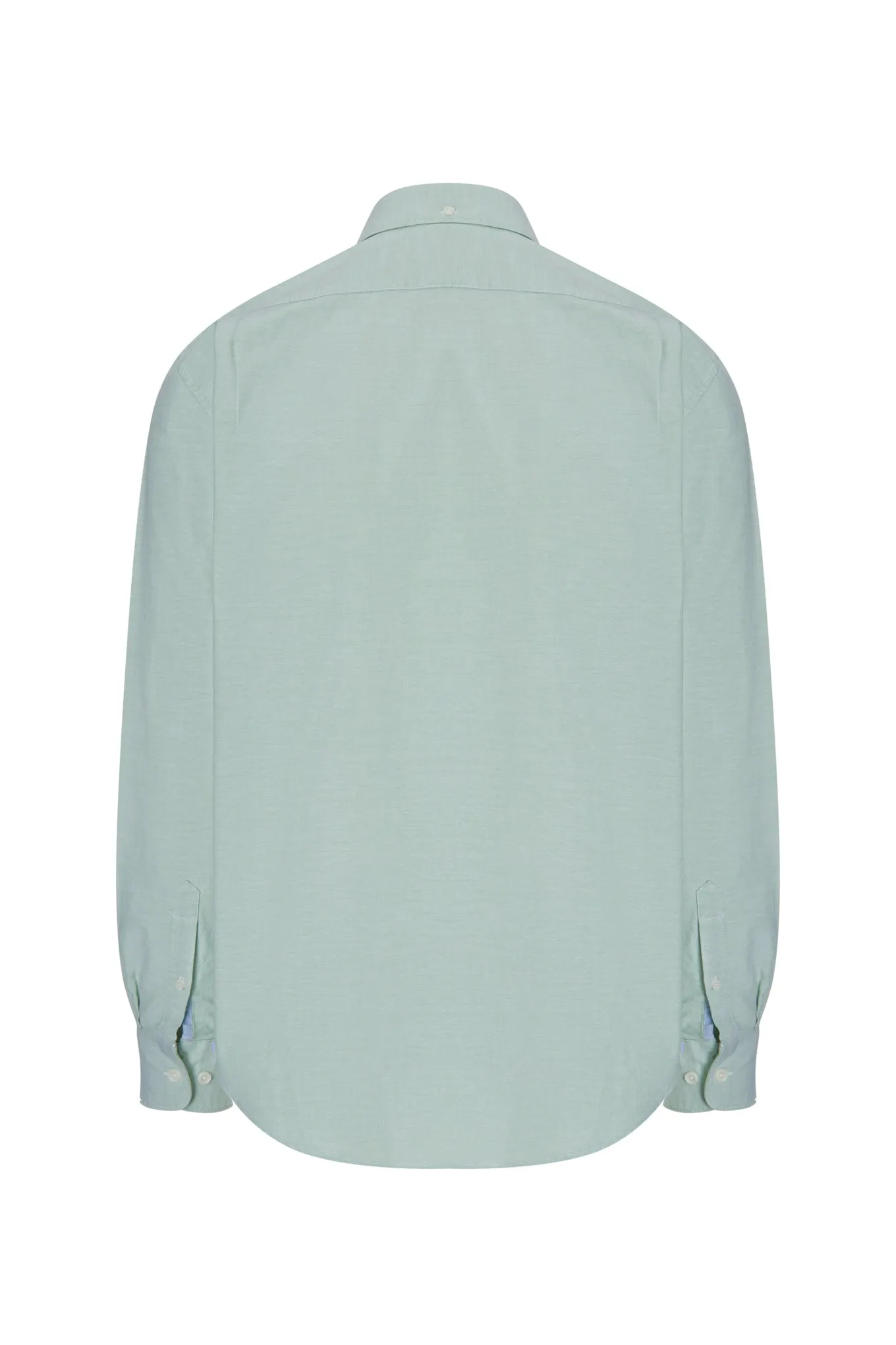Regular fit 100I cotton plain oxford shirt