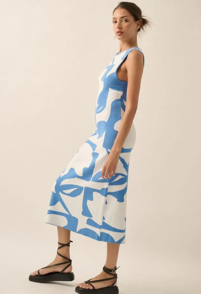 Retro Barbie Midi Dress