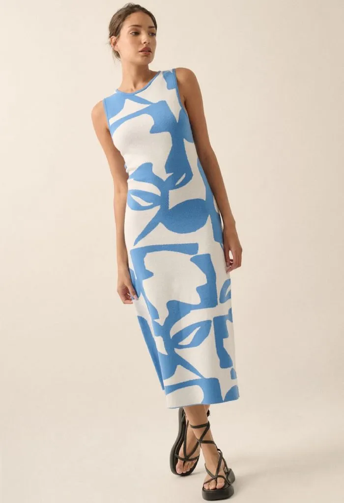 Retro Barbie Midi Dress