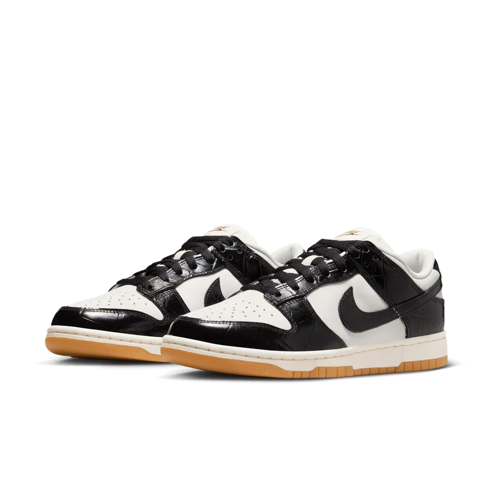 Womens Nike Dunk Low LX Phantom Black