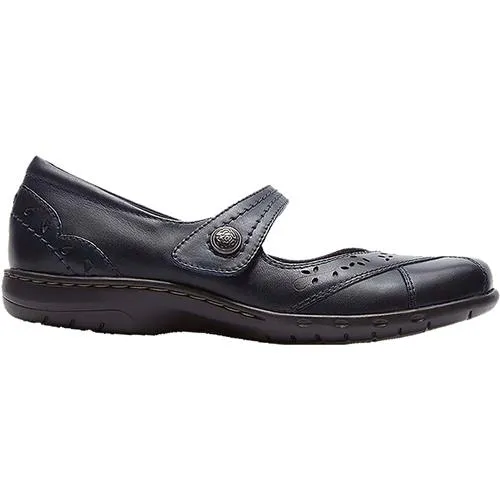 Women's Rockport Cobb Hill Petra Navy Leather